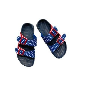 Birkenstock American Flag Print Sandals